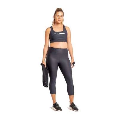 CALÇA CAPRI TRAINING LIVE! FEMININA - Preto