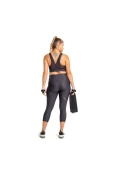 CALÇA CAPRI TRAINING LIVE! FEMININA - Preto