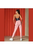CALÇA COLCCI MOLETOM STUDIO FEMININA - Rosa