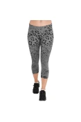 CALÇA CORSÁRIO CCT GRÁFICA ADIDAS FEMININA - Grafite/preto