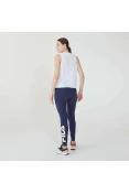 CALÇA FILA LEGGING LETTER FEMININA - Marinho/branco