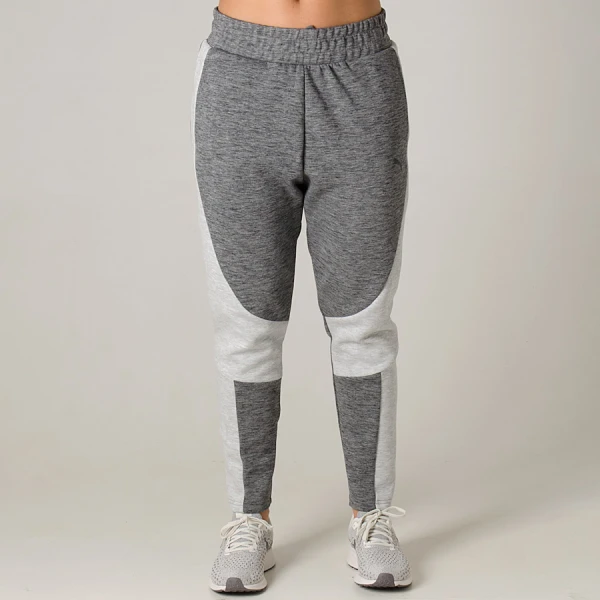 CALÇA JOGGER PUMA EVOSTRIPE PANTS FEMININA - Grafite/cinza CALÇA JOGGER PUMA EVOSTRIPE PANTS FEMININA - Grafite/cinza