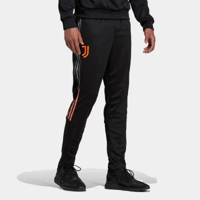CALÇA JUVENTUS ADIDAS TRAVEL - Preto/laranja CALÇA JUVENTUS ADIDAS TRAVEL - Preto/laranja