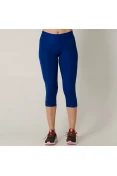 CALÇA LEGGING ADIDAS ALPHASKIN SPORT 3/4 FEMININA - Azul CALÇA LEGGING ADIDAS ALPHASKIN SPORT 3/4 FEMININA - Azul