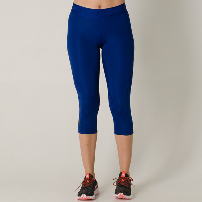 CALÇA LEGGING ADIDAS ALPHASKIN SPORT 3/4 FEMININA - Azul CALÇA LEGGING ADIDAS ALPHASKIN SPORT 3/4 FEMININA - Azul