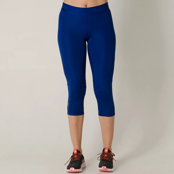 CALÇA LEGGING ADIDAS ALPHASKIN SPORT 3/4 FEMININA - Azul CALÇA LEGGING ADIDAS ALPHASKIN SPORT 3/4 FEMININA - Azul