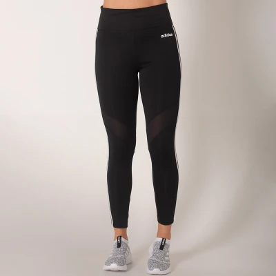 CALÇA LEGGING ADIDAS D2M 3S 7/8 FEMININA - Preto/branco CALÇA LEGGING ADIDAS D2M 3S 7/8 FEMININA - Preto/branco
