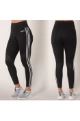 CALÇA LEGGING ADIDAS D2M 3S 7/8 FEMININA - Preto/branco CALÇA LEGGING ADIDAS D2M 3S 7/8 FEMININA - Preto/branco