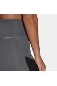 CALÇA LEGGING ADIDAS ESPORTIVA DESIGNED TO MOVE BIG LOGO FEMININA - Grafite