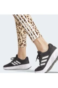 CALÇA LEGGING ADIDAS ESSENTIALS 3-STRIPES ANIMAL PRINT FEMININA - Bege/marrom