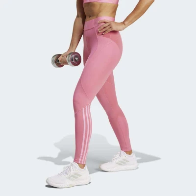 CALÇA LEGGING ADIDAS HYPERGLAM FULL-LENGTH FEMININA - Rosa