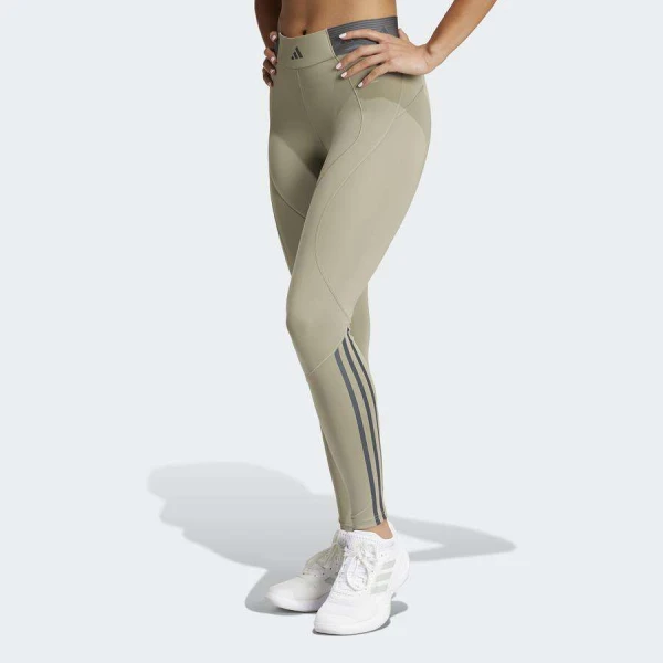 CALÇA LEGGING ADIDAS HYPERGLAM FULL-LENGTH FEMININA - Verde