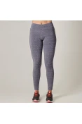 CALÇA LEGGING ADIDAS M 3S L FEMININA - Marinho/cinza