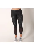 CALÇA LEGGING ADIDAS OWN THE RUN 7/8 FENCES FEMININA - Preto/grafite