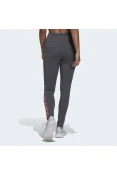 CALÇA LEGGING CINTURA ALTA ESSENTIALS LOGO ADIDAS FEMININA - Grafite