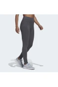 CALÇA LEGGING CINTURA ALTA ESSENTIALS LOGO ADIDAS FEMININA - Grafite