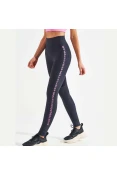 CALÇA LEGGING COLCCI DETALHE LATERAL SPORT TRAINING FEMININA - Preto/rosa
