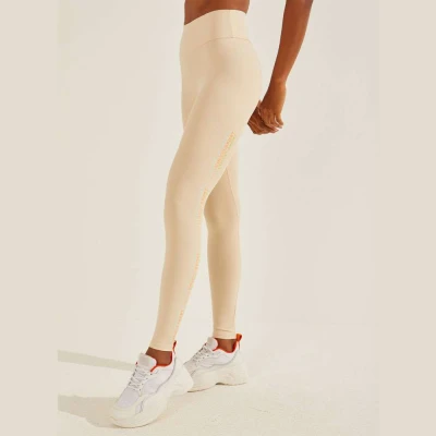 CALÇA LEGGING COLCCI SPORT RUNNIG FEMININA - Bege