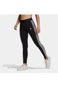 CALÇA LEGGING ESSENTIALS 3-STRIPES ADIDAS FEMININA - Preto/branco
