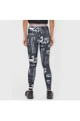 CALÇA LEGGING FILA TRAIN ELASTIC II FEMININA - Preto/branco CALÇA LEGGING FILA TRAIN ELASTIC II FEMININA - Preto/branco