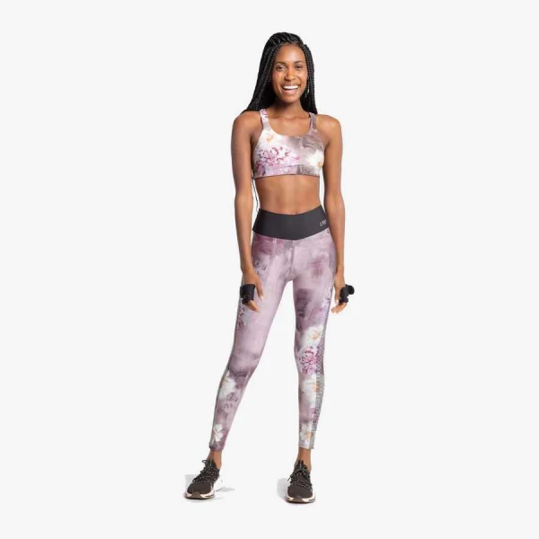 CALÇA LEGGING LIVE DEEP BLOOM FEMININA - Lilas