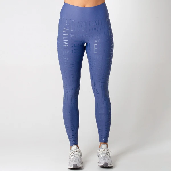 CALÇA LEGGING LIVE ESSENTIAL FEMININA - Azul