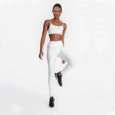 CALÇA LEGGING LIVE ESSENTIAL FEMININA - Branco/bege