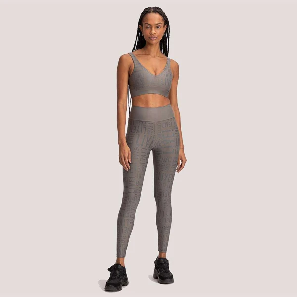 CALÇA LEGGING LIVE ESSENTIAL FEMININA - Grafite