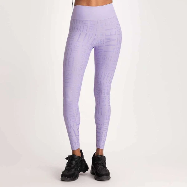 CALÇA LEGGING LIVE ESSENTIAL FEMININA - Lilas