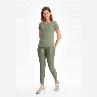 CALÇA LEGGING LIVE ESSENTIAL FEMININA - Verde CALÇA LEGGING LIVE ESSENTIAL FEMININA - Verde