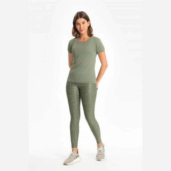 CALÇA LEGGING LIVE ESSENTIAL FEMININA - Verde