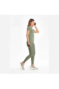 CALÇA LEGGING LIVE ESSENTIAL FEMININA - Verde