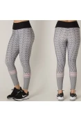 CALÇA LEGGING LIVE FLEX TEXTURE FEMININA - Preto/branco CALÇA LEGGING LIVE FLEX TEXTURE FEMININA - Preto/branco
