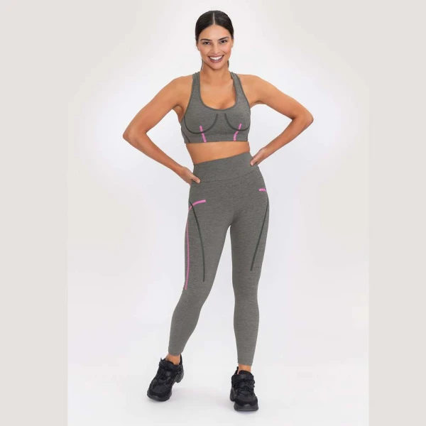 CALÇA LEGGING LIVE GROOVE FEMININA - Grafite CALÇA LEGGING LIVE GROOVE FEMININA - Grafite