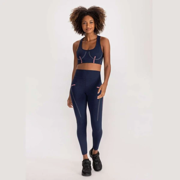 CALÇA LEGGING LIVE GROOVE FEMININA - Marinho