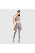 CALÇA LEGGING LIVE ICON LUX FEMININA - Grafite