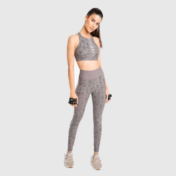 CALÇA LEGGING LIVE ICON LUX FEMININA - Grafite