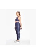 CALÇA LEGGING LIVE ICON LUX FEMININA - Marinho
