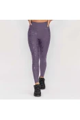 CALÇA LEGGING LIVE ICON LUX FEMININA - Roxo CALÇA LEGGING LIVE ICON LUX FEMININA - Roxo