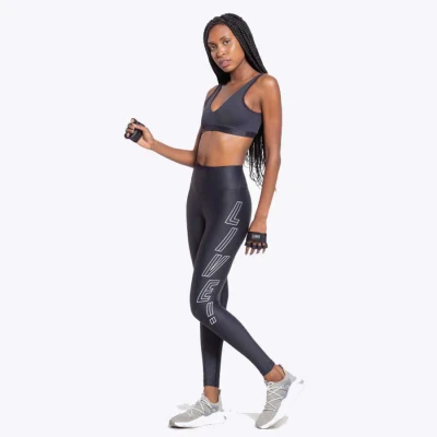 CALÇA LEGGING lIVE HOLOGRAPHIC FEMININA - Preto