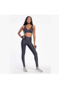 CALÇA LEGGING lIVE HOLOGRAPHIC FEMININA - Preto