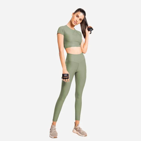 CALÇA LEGGING lIVE HOLOGRAPHIC FEMININA - Verde