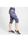 CALÇA LIVE CAPRI FLEX HINDSIGHT FEMININA - Preto/azul