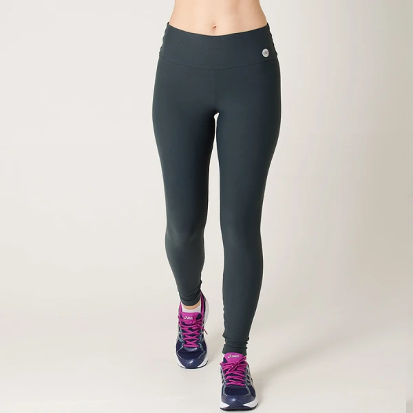 CALÇA LIVE FUSÔ EM ACTIVE FEMININA - Chumbo