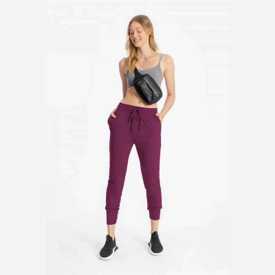 CALÇA LIVE JOGGER COMFY ESSENTIAL FEMININA - Roxo