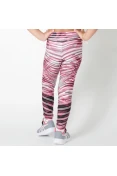 CALÇA LIVE LEGGING ANIMAL POWER INFANTIL - Pink/branco