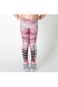 CALÇA LIVE LEGGING ANIMAL POWER INFANTIL - Pink/branco