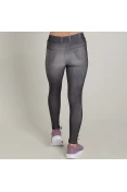 CALÇA LIVE LEGGING COOL JEANS INFANTIL - Preto