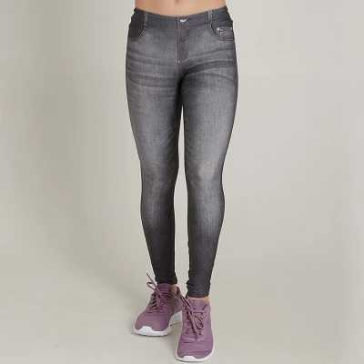 CALÇA LIVE LEGGING COOL JEANS INFANTIL - Preto