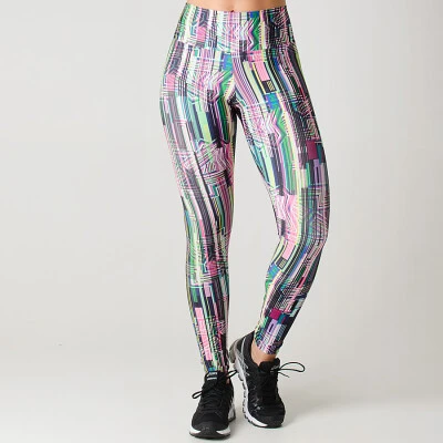CALÇA LIVE LEGGING EM ATHLETIC FEMININA - Preto/rosa